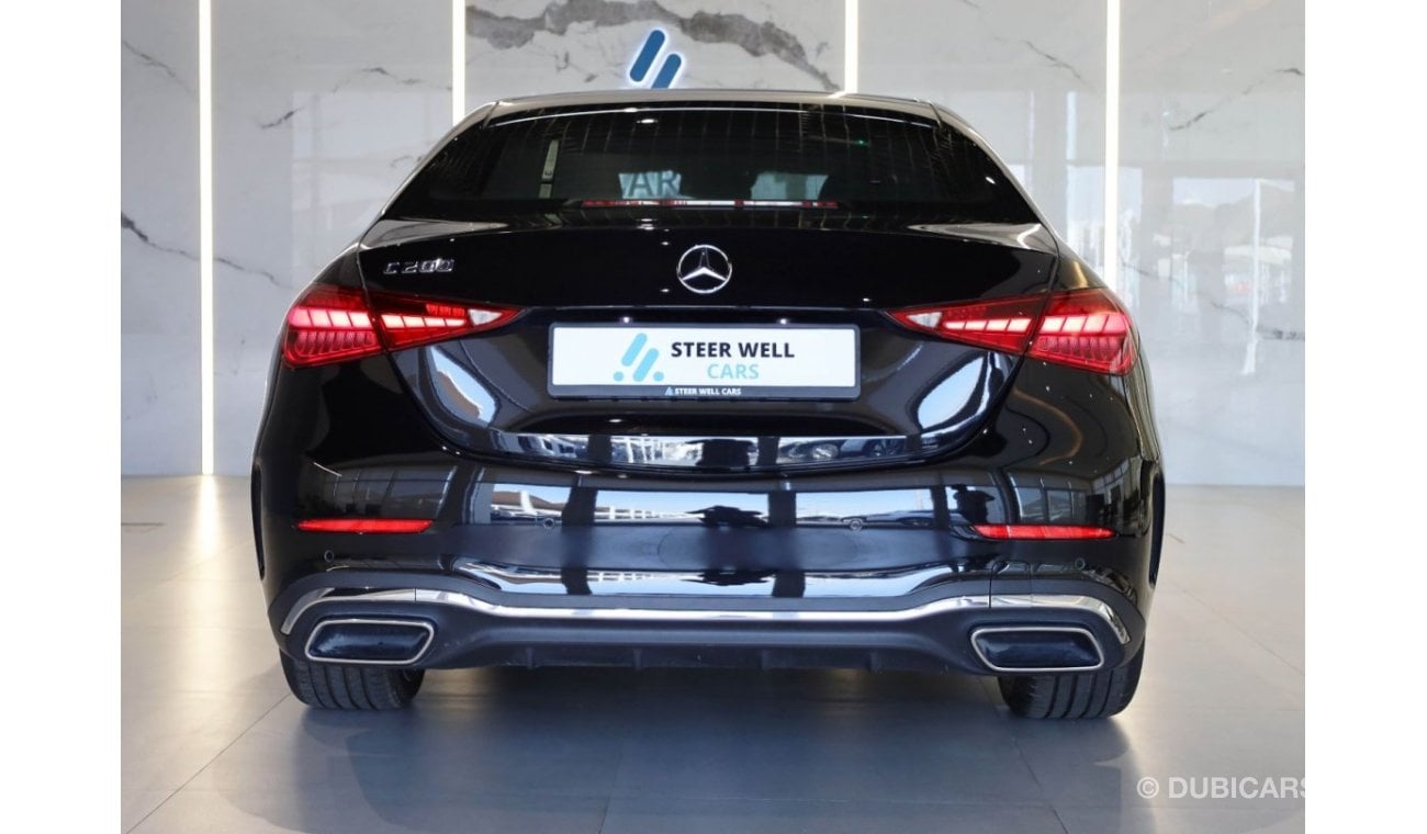 مرسيدس بنز C200 بريميوم بريميوم PLUS HIGH | 5 YEARS WARRANTY AND SERVICE PKG UPTO 105KM