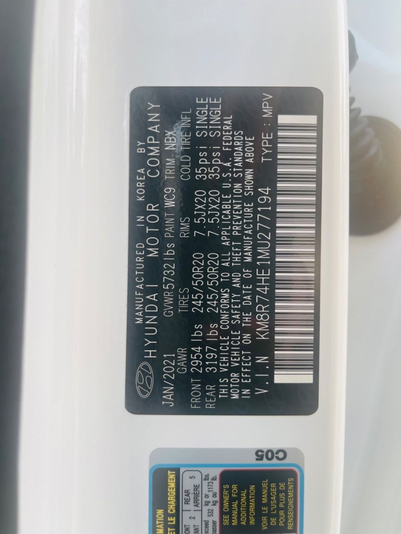 Hyundai Palisade Premium - Nappa 3.8L