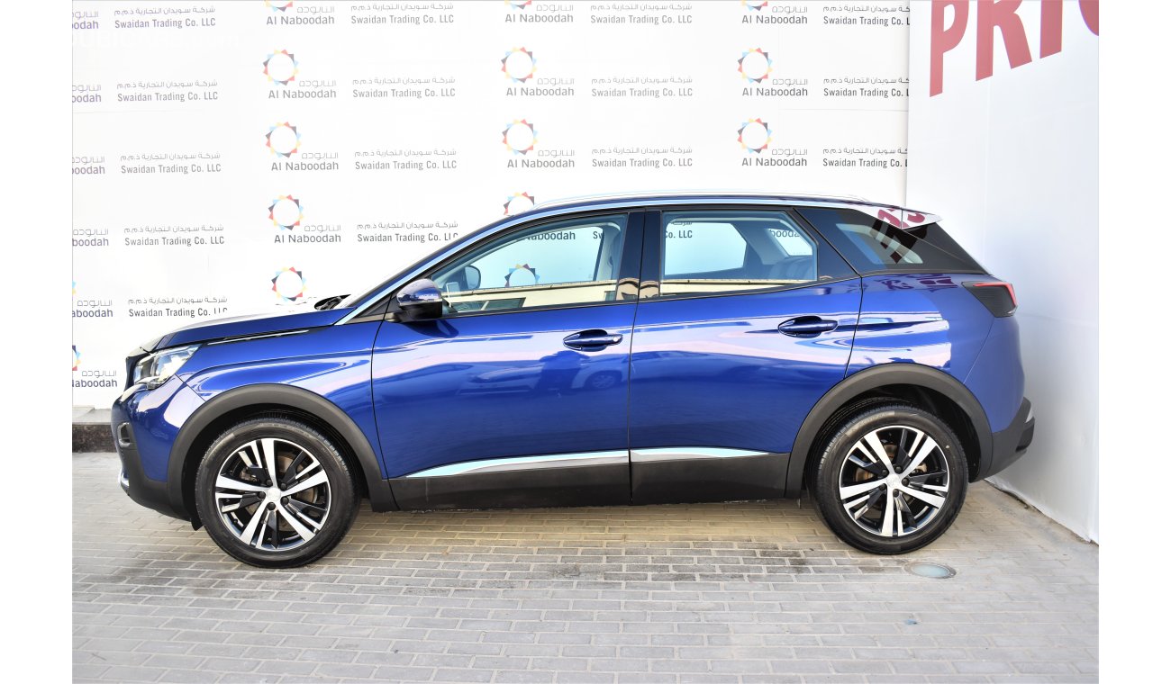 Peugeot 3008 1.6L ALLURE 2018 GCC SPECS AGENCY WARRANTY