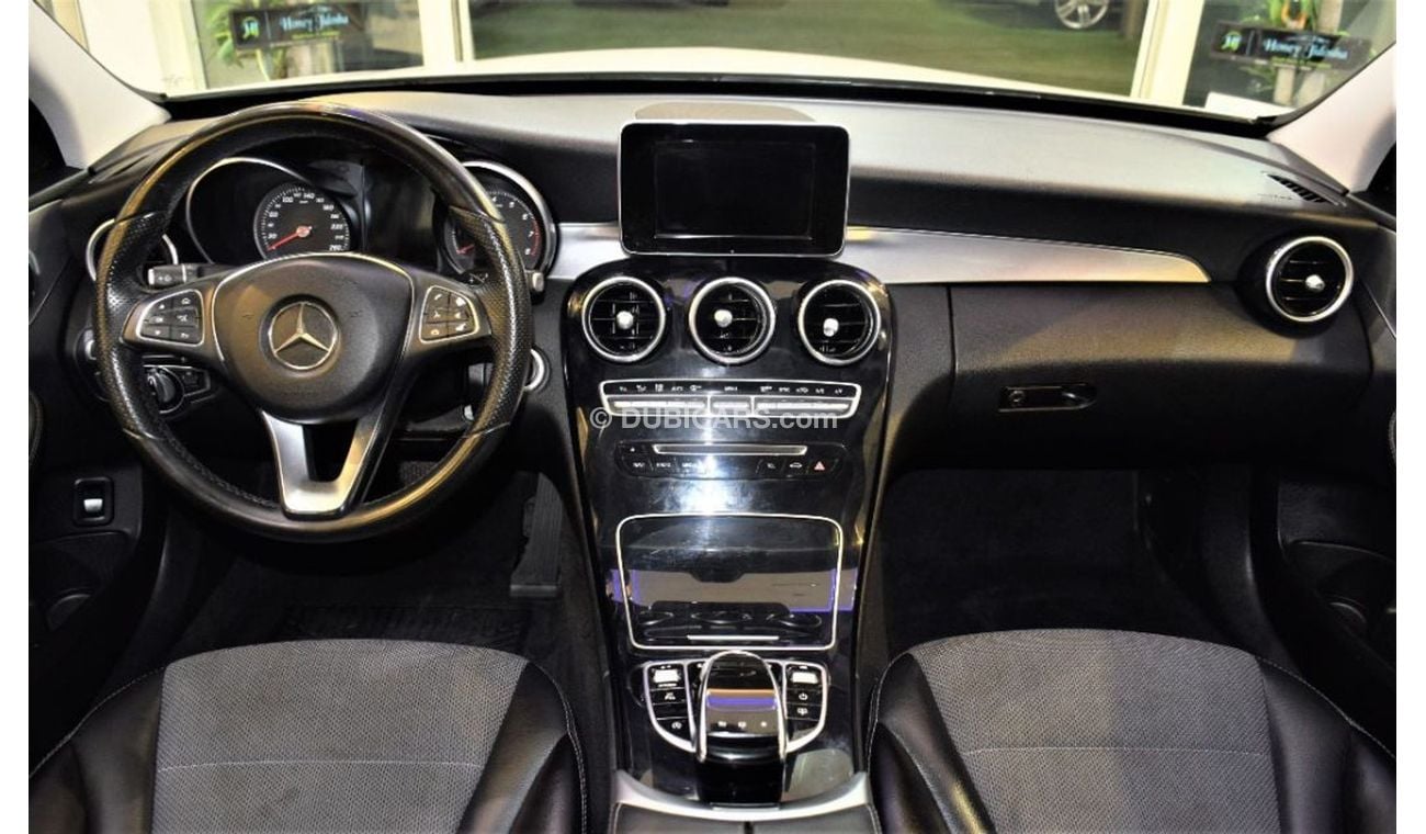 مرسيدس بنز C 180 AMAZING Mercedes Benz C180 1.6L 2016 Model!! in White Color! GCC Specs