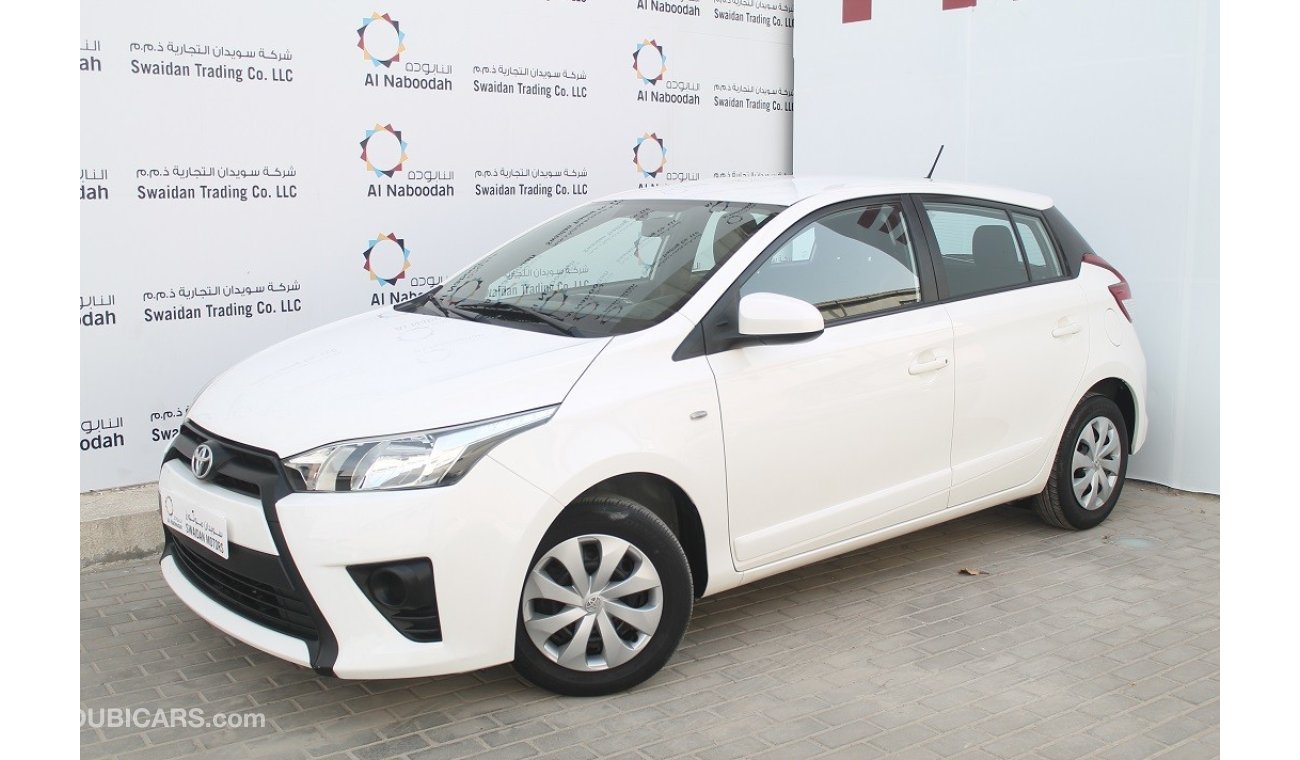 Toyota Yaris 1.3L SE HATCHBACK MODEL 2016 GCC SPECS DEALER WARRANTY