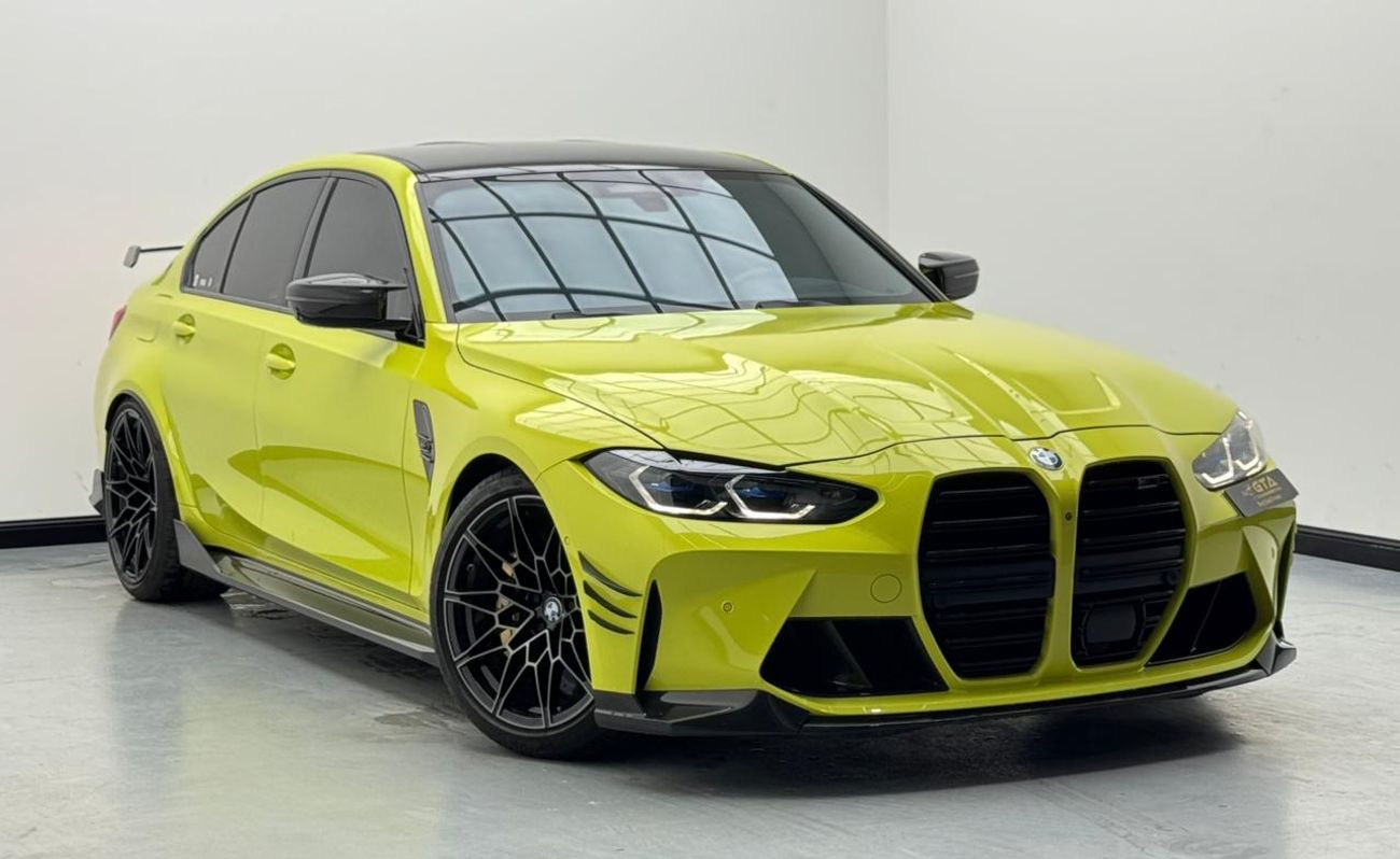بي أم دبليو M3 Competition 3.0L 2021 BMW M3 Competition, 1 Year Warranty, BMW Service History, GCC