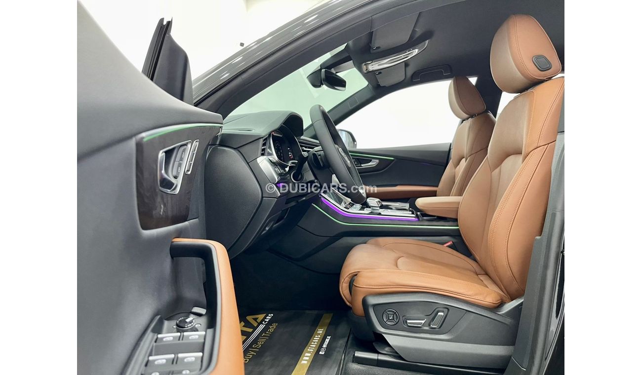 Audi Q8 55 TFSI quattro 2022 Audi Q8 55 TSFI Quattro S-Line Package, Warranty + Service Contract, GCC