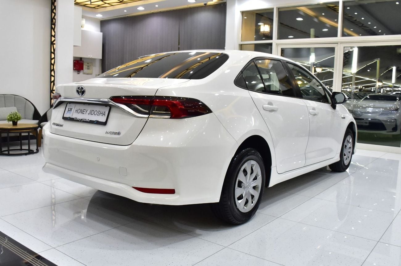 تويوتا كورولا EXCELLENT DEAL for our Toyota Corolla Hybrid ( 2020 Model ) in White Color GCC Specs