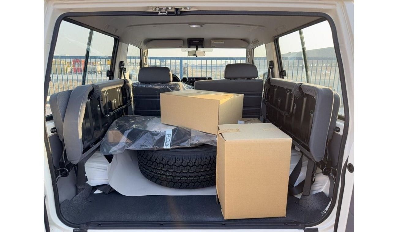 Toyota Land Cruiser 70 2024 Toyota LC71 4.0 Hard Top 3DR SWB - White inside Bluish Grey | Export Only