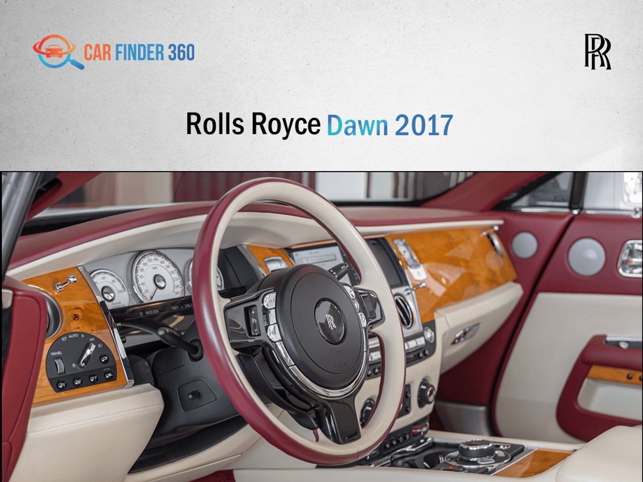رولز رويس داون Rolls-Royce Dawn 2017