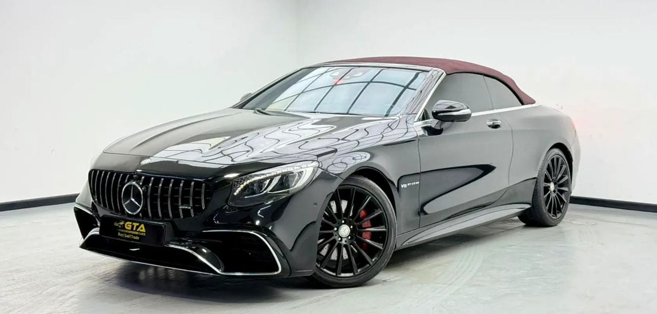 مرسيدس بنز S 500 S500 AMG Cabriolet With S63 Kit, Excellent Condition, GCC