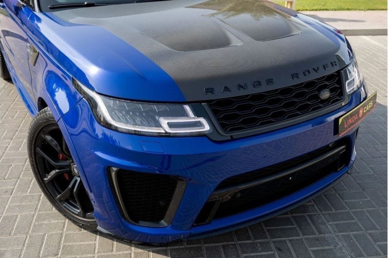 لاند روفر رينج روفر سبورت Range Rover Sport SVR 2019 GCC under Warranty with Flexible Down-Payment.