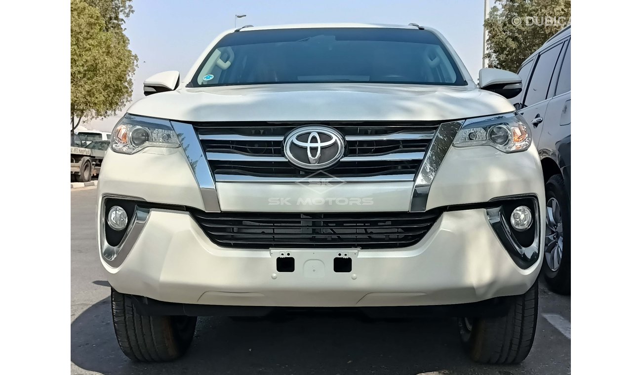 Toyota Fortuner 2.7L, 17" Rims, DRL LED Headlights, Front & Rear A/C, ECO/PWR Mode, Cool Box, Rear Wiper (LOT # 829)