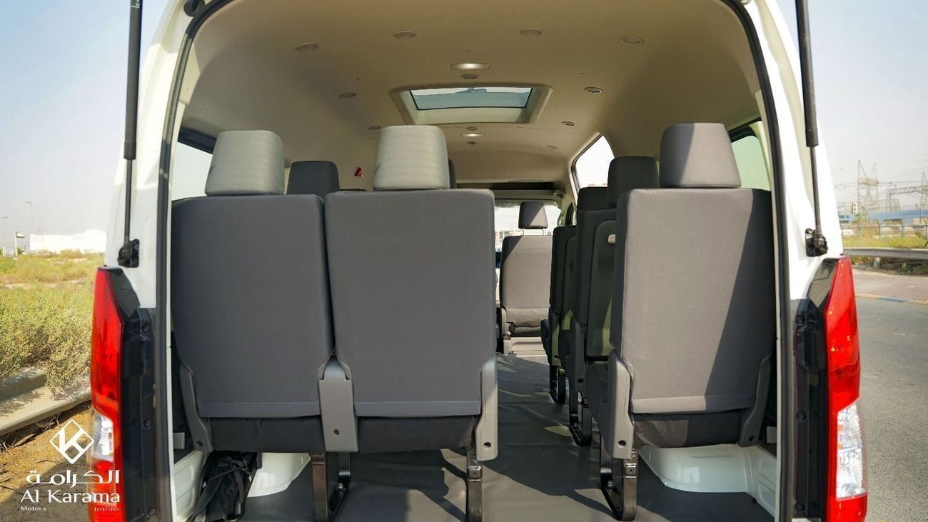 Toyota Hiace 2.8L High Roof | 13-Seater | with Sunroof | Manual |  Diesel | EXPORT