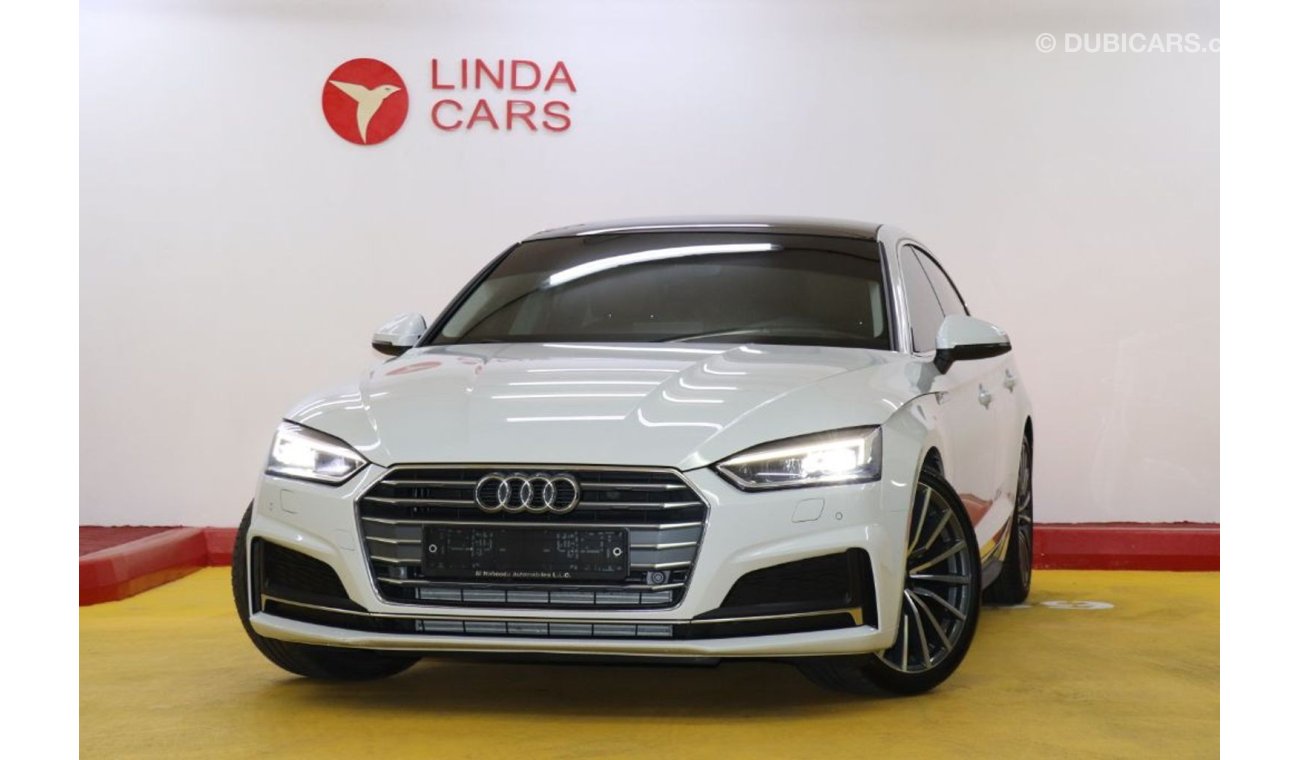 أودي A5 Audi A5 S-Line Sportback 2019 GCC under Agency Warranty with Zero Down-Payment.