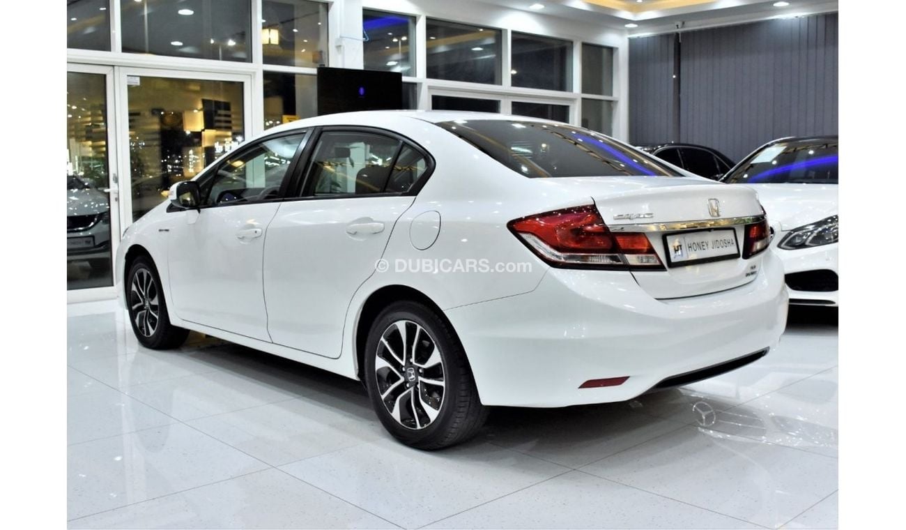 Honda Civic EXCELLENT DEAL for our Honda Civic 1.8 ( 2013 Model ) in White Color GCC Specs