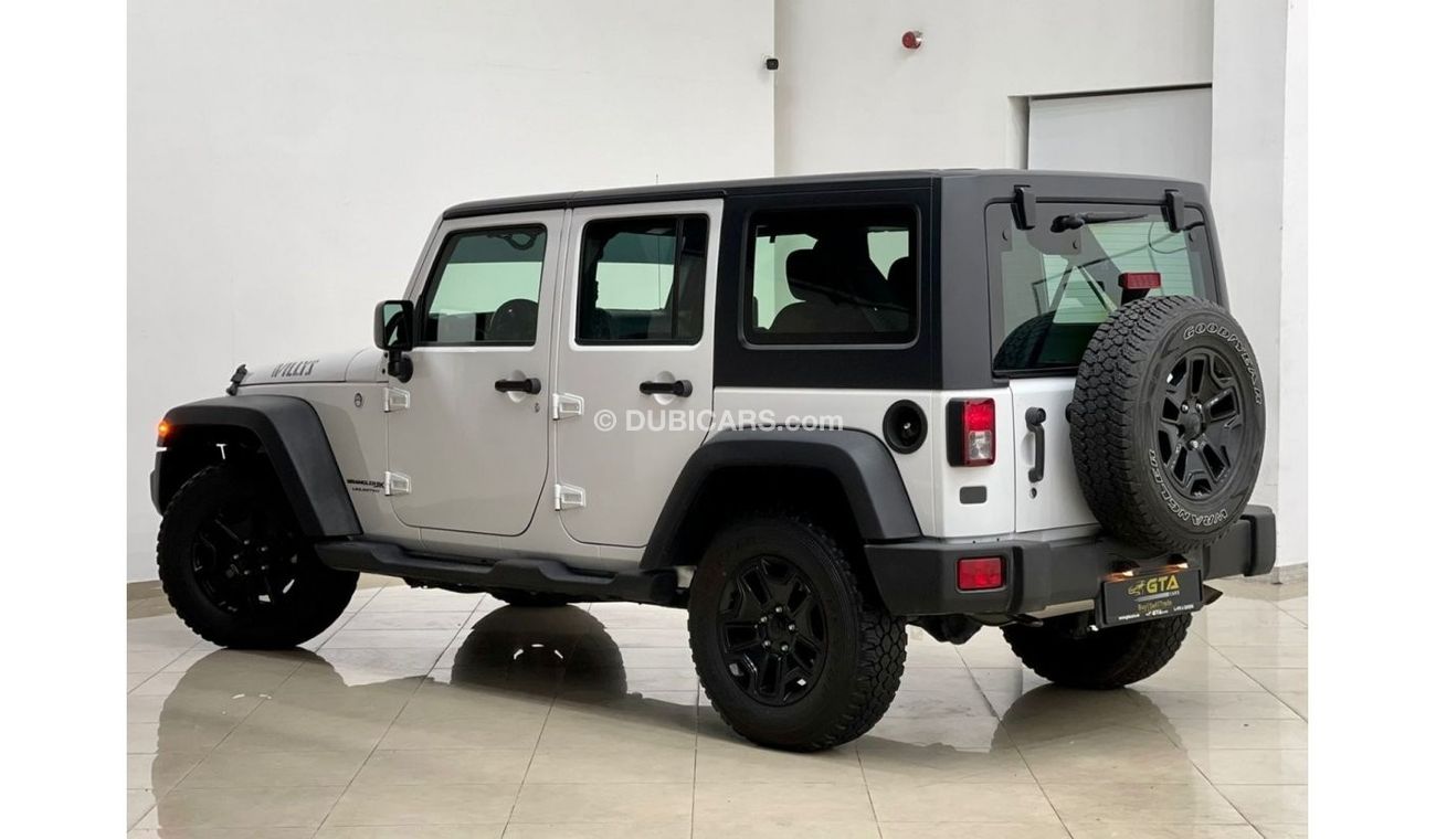 Jeep Wrangler Unlimited Willys Wheeler Unlimited Willys Wheeler 2018 Jeep Wrangler Unlimited Willys, Full Service