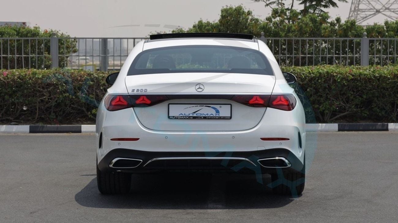 مرسيدس بنز E200 AMG 2.0L RWD 2026 GCC 0Km With 2 Years Unlimited Mileage Warranty @Official Dealer