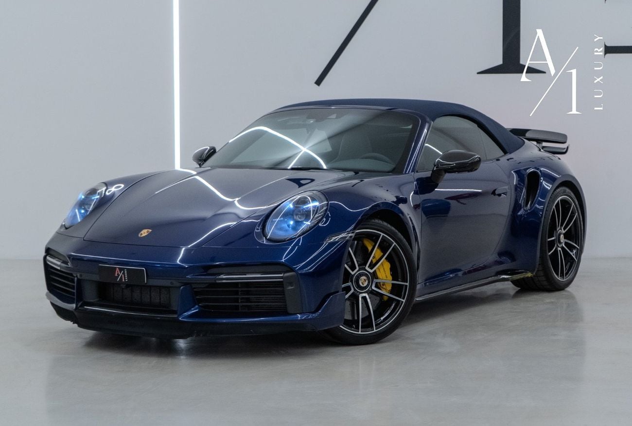 Porsche 911 TURBO S 3.8L (645 HP) Convertible 2022 Porsche 911, Sport Chrono Package, Full Service Histo