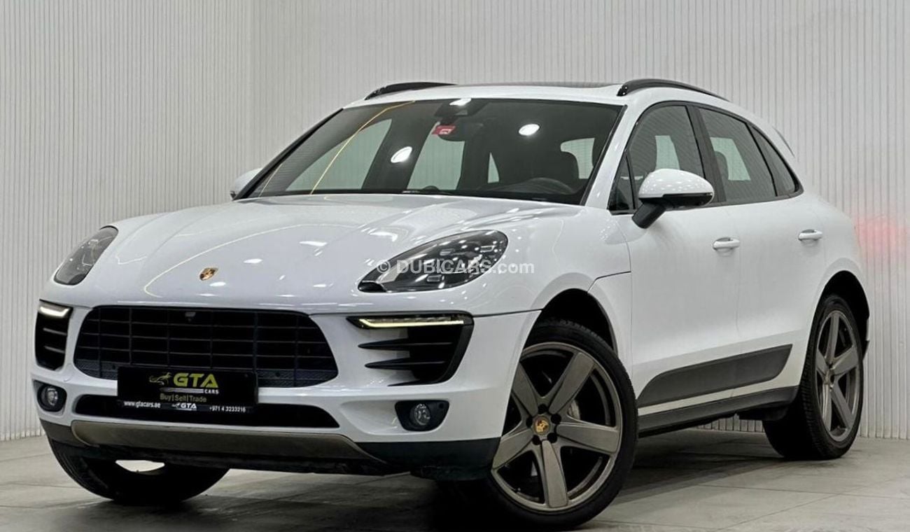 Porsche Macan 2017 Porsche Macan S, Warranty, Full Service History, Full Options, Low Kms, GCC