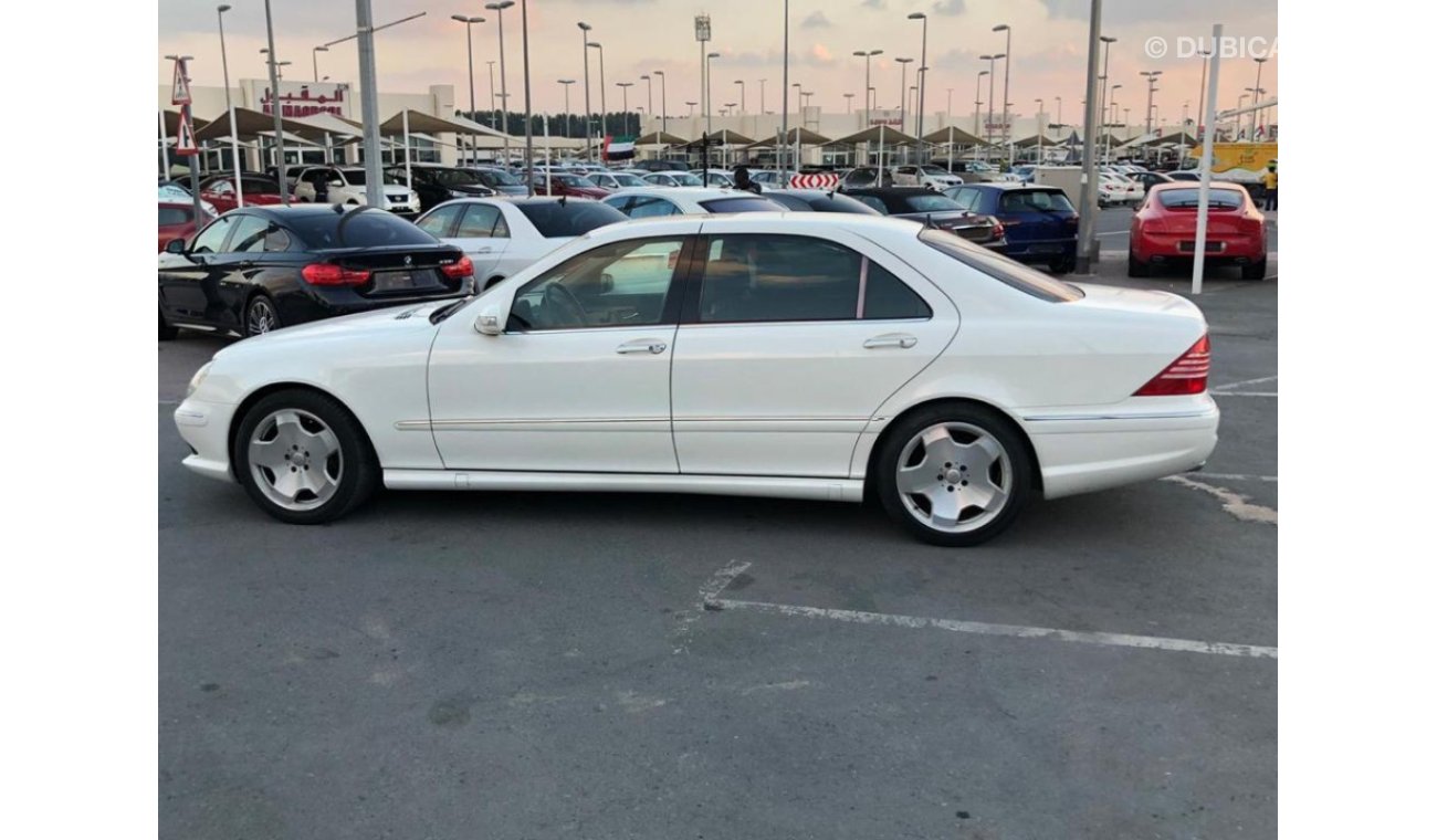 مرسيدس بنز S 350 موديل 2005 خليجي لارج فل مواصفات طاولا ت وستاير خلفيه وكاميرا خلفيه وتحكم كهربي كامل ونظام صوت ممتاز