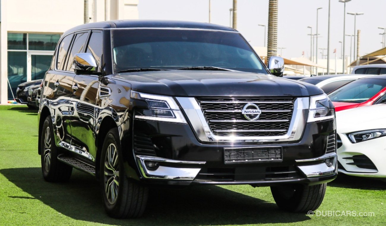 Nissan Patrol Gcc se platinum top opition cheap orginal 2021