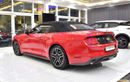 Ford Mustang EXCELLENT DEAL for our Ford Mustang ECOBOOST Convertible ( 2020 Model ) in Red Color American Specs