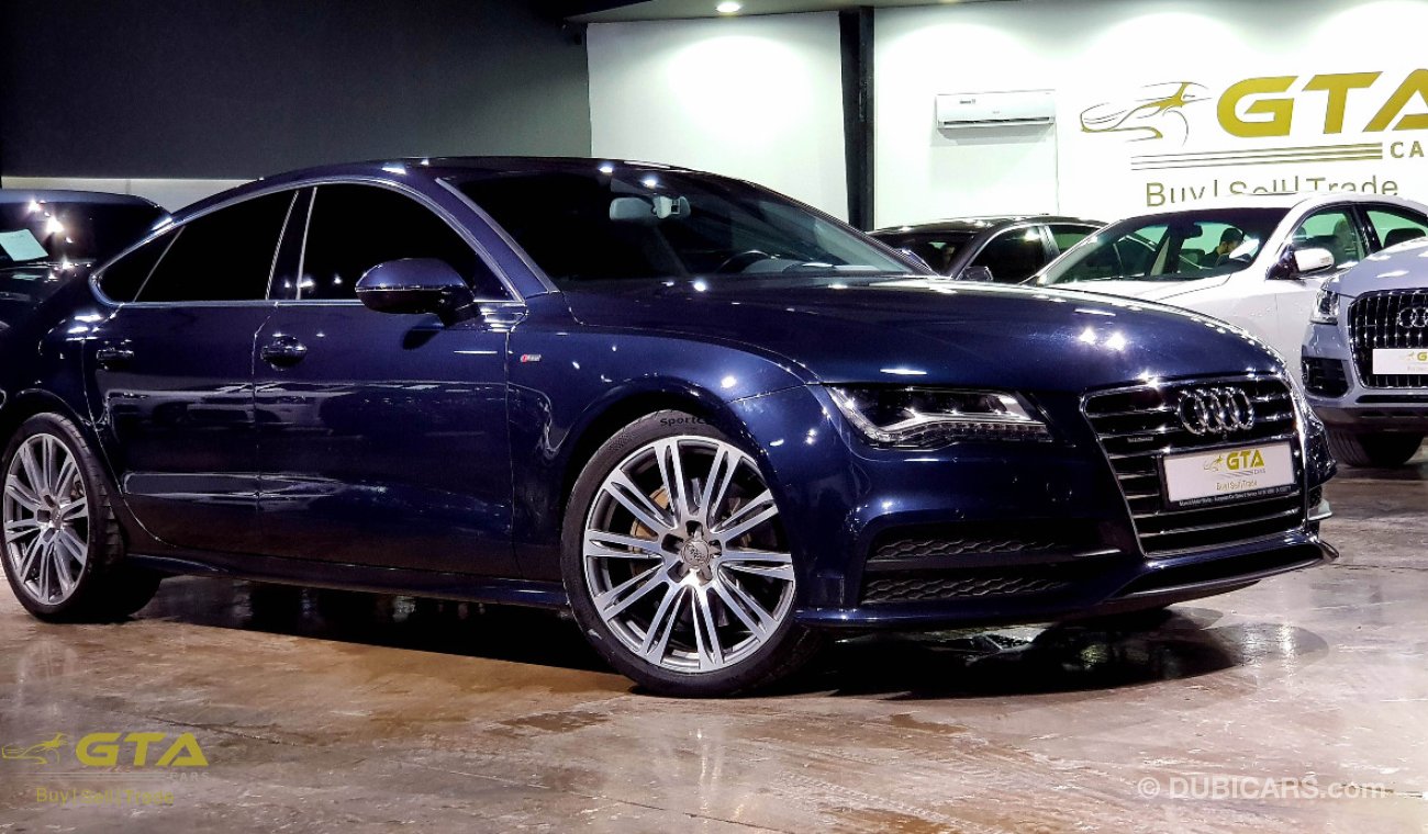 Audi A7 Quattro, S-Line, Warranty, Full Service History, GCC