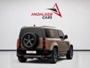 لاند روفر ديفندر 110 HSE X-DYNAMIC AGENCY WARRANTY & SERVICE CONTRACT UNTIL 2030  | LAND ROVER DEFENDER 110 HSE X-DYNAMIC | GCC SPECS
