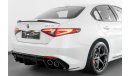 Alfa Romeo Giulia 2019 Alfa Romeo Giulia Quadrifoglio / 5 Year Alfa Romeo Warranty & Service Contract