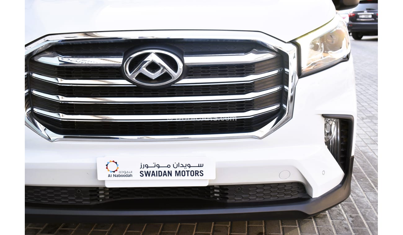 SAIC Maxus AED 1199 PM | 2.0L T V90 DELIVER-9 GCC AGENCY WARRANTY UP TO 2024 OR 120000KM