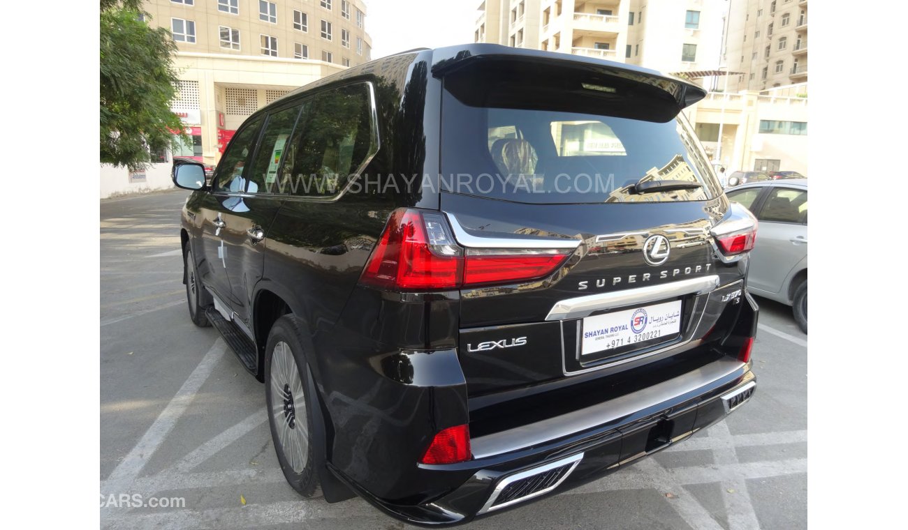 Lexus LX570 Super Sport 5.7L V8 2020 Model Full Option ( Export Only ) Not for sale in GCC Country