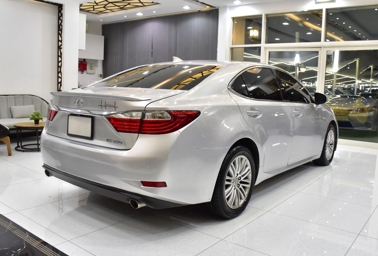 لكزس ES 350 PLATINUM EXCELLENT DEAL for our Lexus ES350 ( 2015 Model ) in Silver Color American Specs