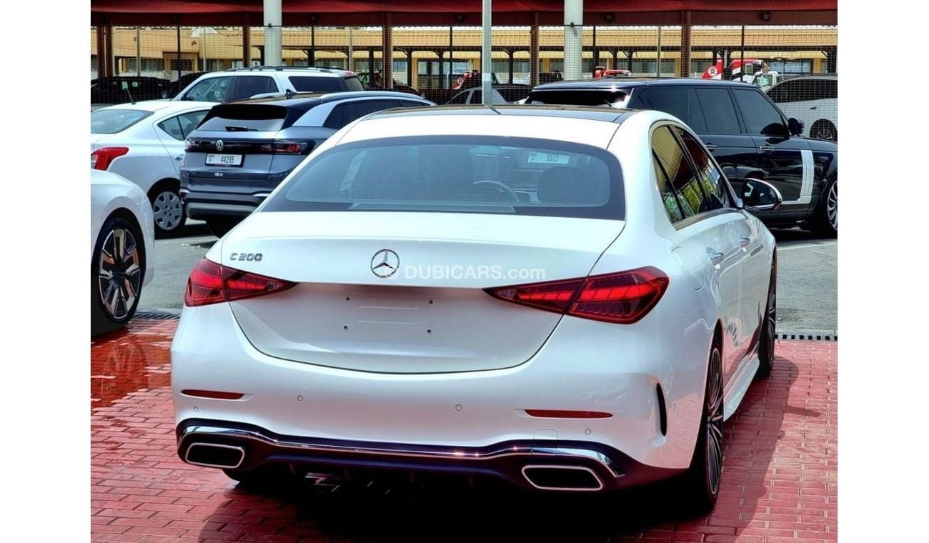 مرسيدس بنز C 200 AMG Under Warranty 2023 GCC