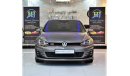 فولكس واجن جولف Volkswagen GTi 2016 Model!! in Grey Color! GCC Specs
