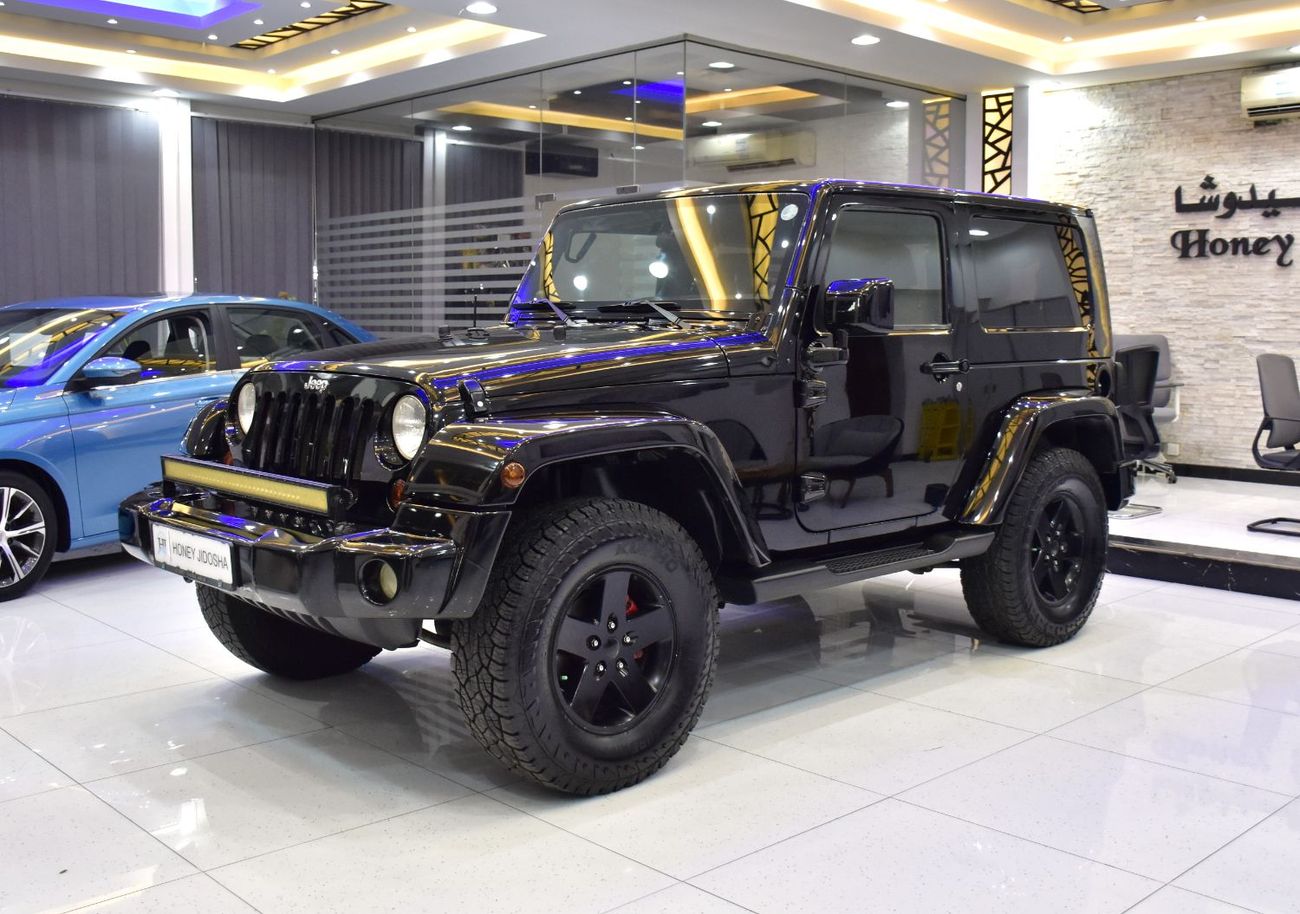 جيب رانجلر EXCELLENT DEAL for our Jeep Wrangler ( 2009 Model ) in Black Color GCC Specs