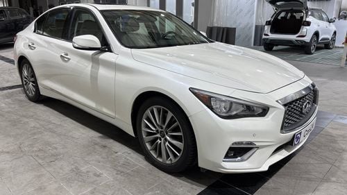 إنفينيتي Q50 2023 LUXE | AED 909/Month | 0 DP | 30 Day Return | Warranty