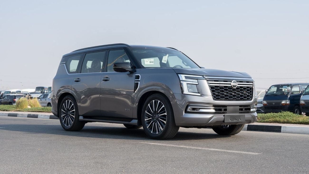 Nissan Patrol 2026 Nissan Patrol LE Platinum 3.5L AT Petrol TT (Grey-Red) (Export Only)