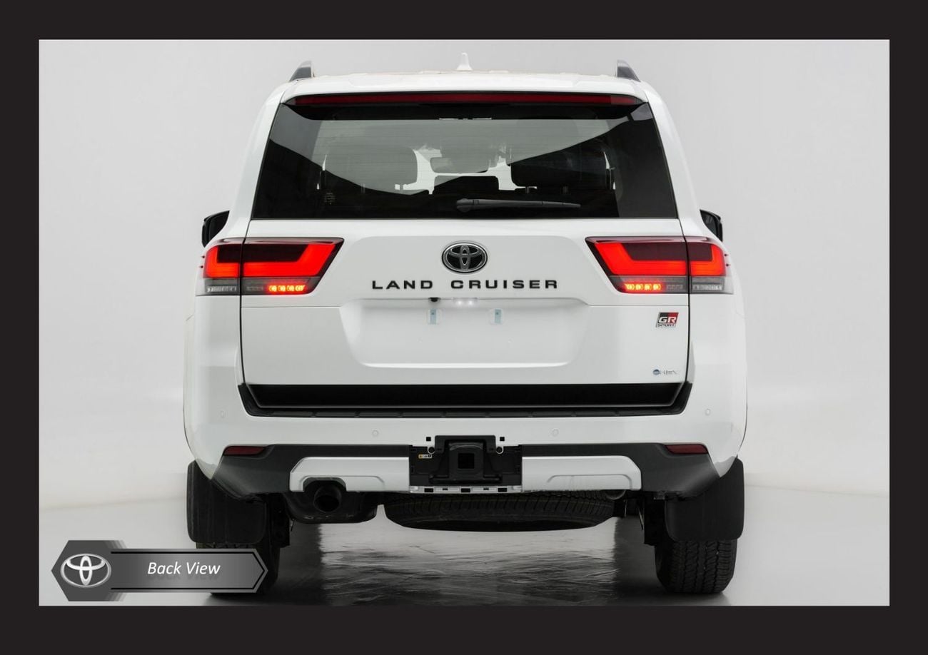 تويوتا لاند كروزر #Sl TOYOTA LAND CRUISER LC300 GR SPORT 3.5L TWIN TURBO HYBRID HI(i) A/T PTR Only Export