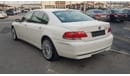 BMW 750Li BMW750 model2007 GCC one owner full option low mileage