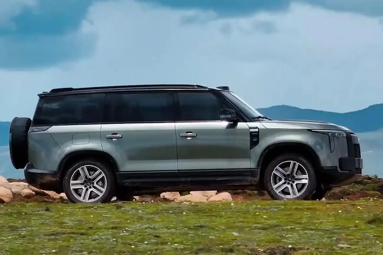 Polestone 01 exterior - Side Profile