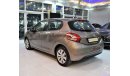 بيجو 208 EXCELLENT DEAL for our Peugeot 208 ( 2015 Model! ) in Brown Color! GCC Specs