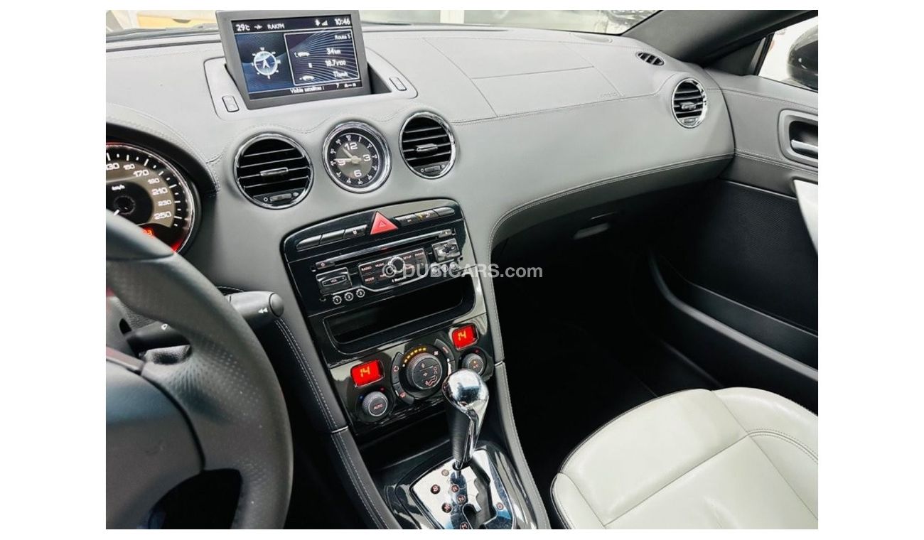 Peugeot RCZ GT Line GCC .. FSH .. Perfect Condition .. 4 CYL