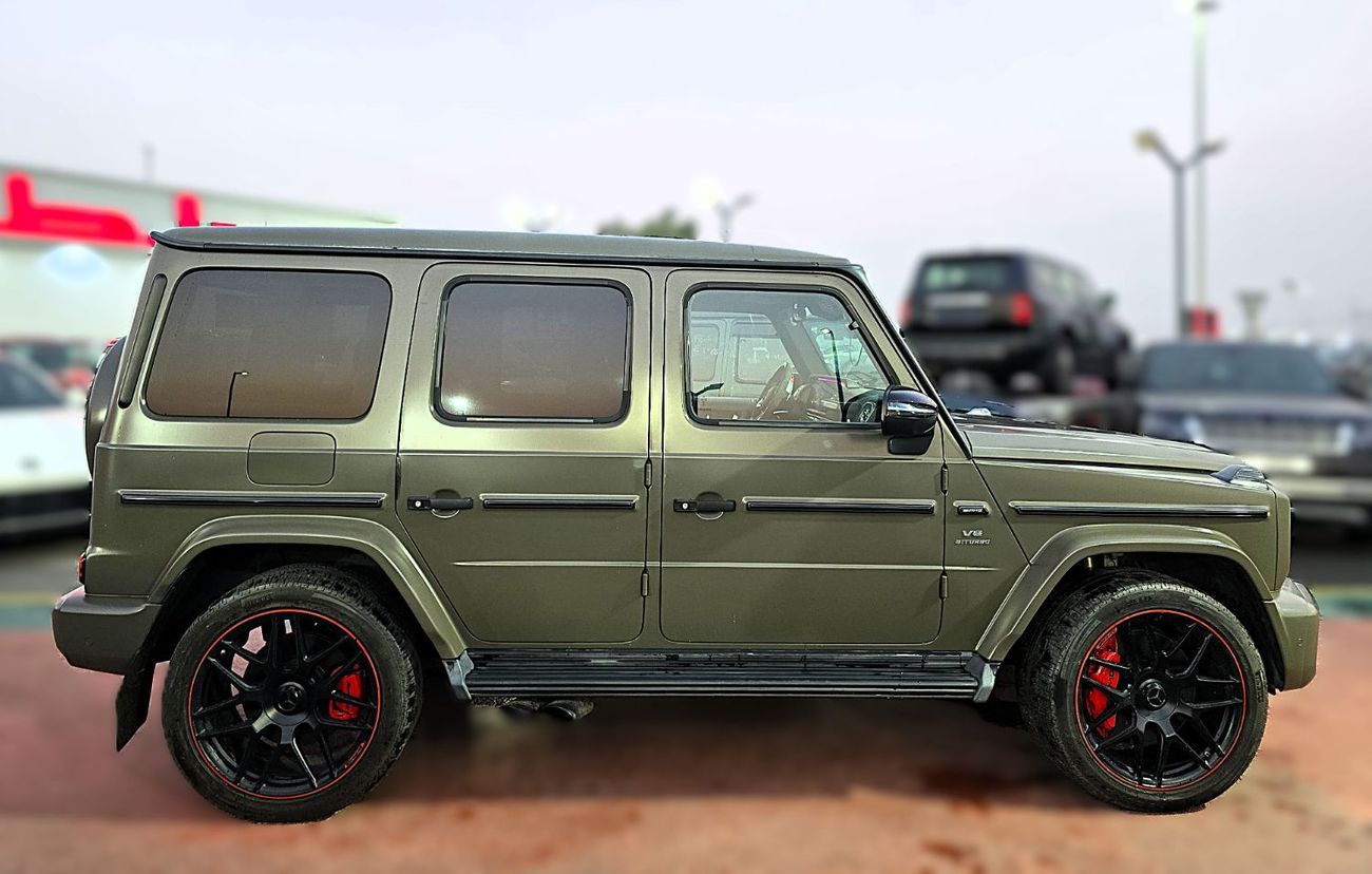 مرسيدس بنز G 63 AMG Used Mercedes AMG G63  4.0L V8 BiTurbo Full Option Mut Brown  Color 2021 Model