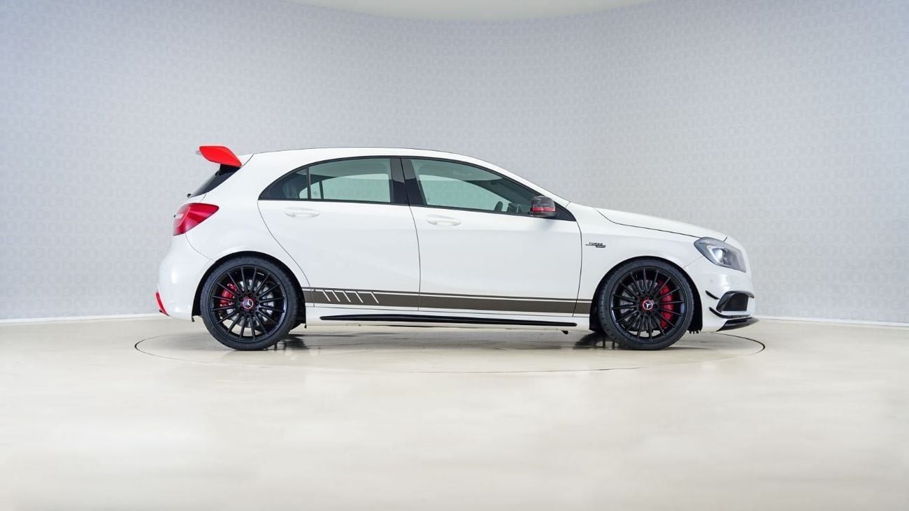 مرسيدس بنز A 45 AMG Std 2.0L (355 HP) A 45 AMG Edition 1 | Drive Home Today | Up to 3 Years Warranty Unlimited| GCC