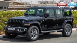 Jeep Wrangler Unlimited Sahara V6 , GCC , 2022 , 0Km , With 3 Yrs or 60K Km WNTY @Official Dealer