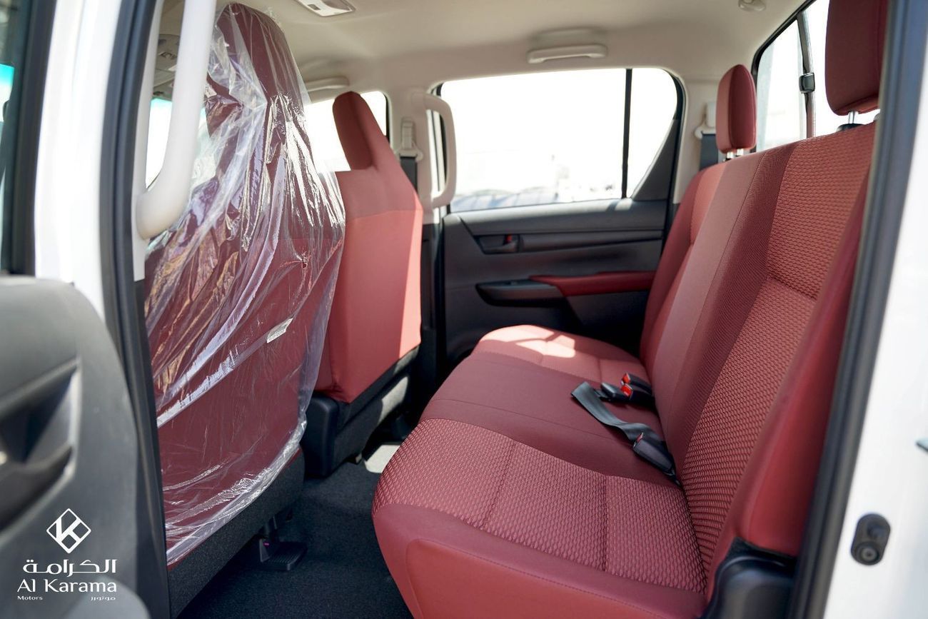 Toyota Hilux GL 2 2.4L AWD D-4D | 6 Seater | 4x4 Manual Transmission |  Power Mirror & Window | Bedliner