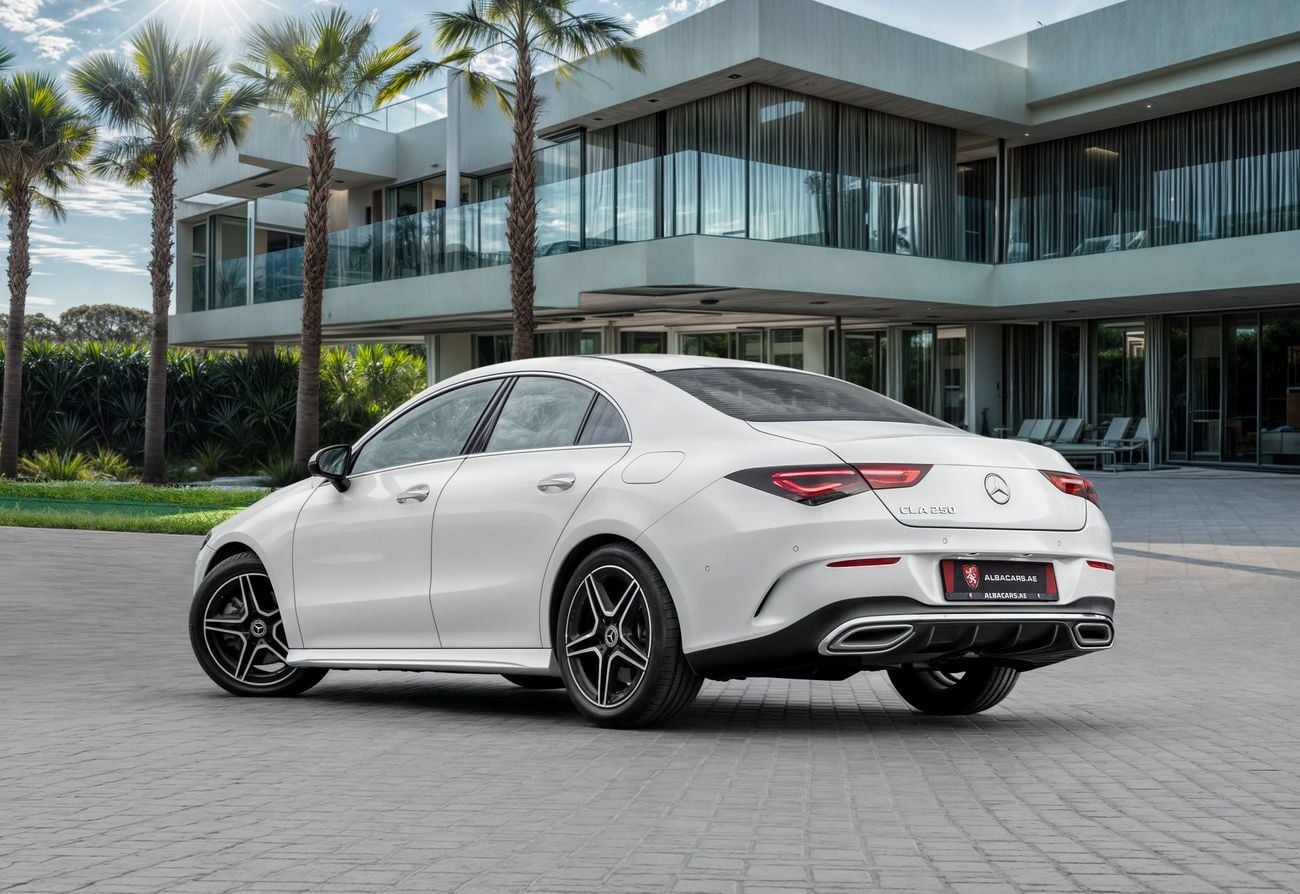 Mercedes Benz CLA250 CLA 250 AMG | 2,644 P.M | 0% Downpayment | 2028 GARGASH WARRANTY!