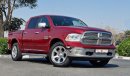 رام 1500 1500-4x4-5.7L-V8-Full Option Laramie - GCC- Original paint - Zero Accident - Warranty - Bank Finance