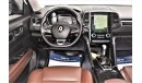 Renault Koleos AED 1566 PM | 2.5L LE 4WD GCC DEALER WARRANTY