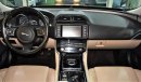 Jaguar XE ORIGINAL PAINT ( صبغ وكاله ) Jaguar XE 20t 2016 Model!! in Red Color! GCC Specs