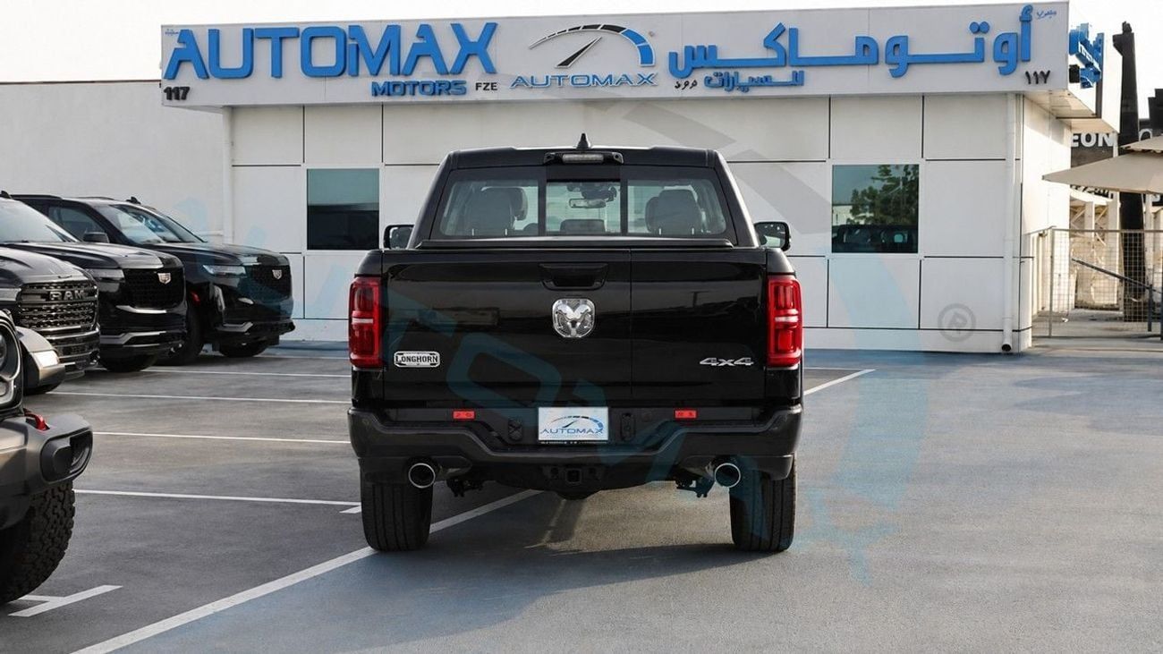رام 1500 Limited Longhorn Crew Cab Hurricane H.O 3.0TT (For Export , НА ЭКСПОРТ) PY 26/26 Crew Cab Hurricane H.O 3.0TT GCC Без пробега