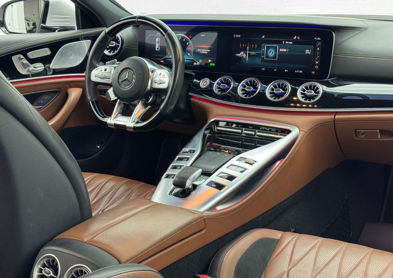 مرسيدس بنز ايه ام جي جي تي 43 2020 Mercedes-AMG GT 43 4-Door Coupe, Fully Loaded, 1 Year Warranty, Agency FSH, GCC