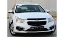 Chevrolet Cruze Chevrolet Cruze 2016 GCC number one full option in excellent condition without accidents, very clean